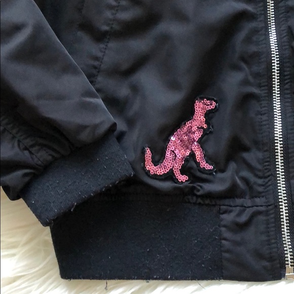 H&M size 12/13 girls bomber jacket - Picture 3 of 6